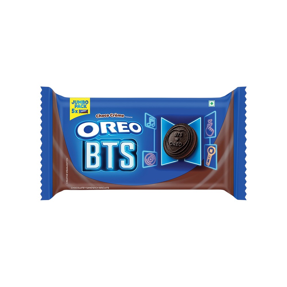 Oreo Chocolate Flavour Sandwich Cream Biscuits