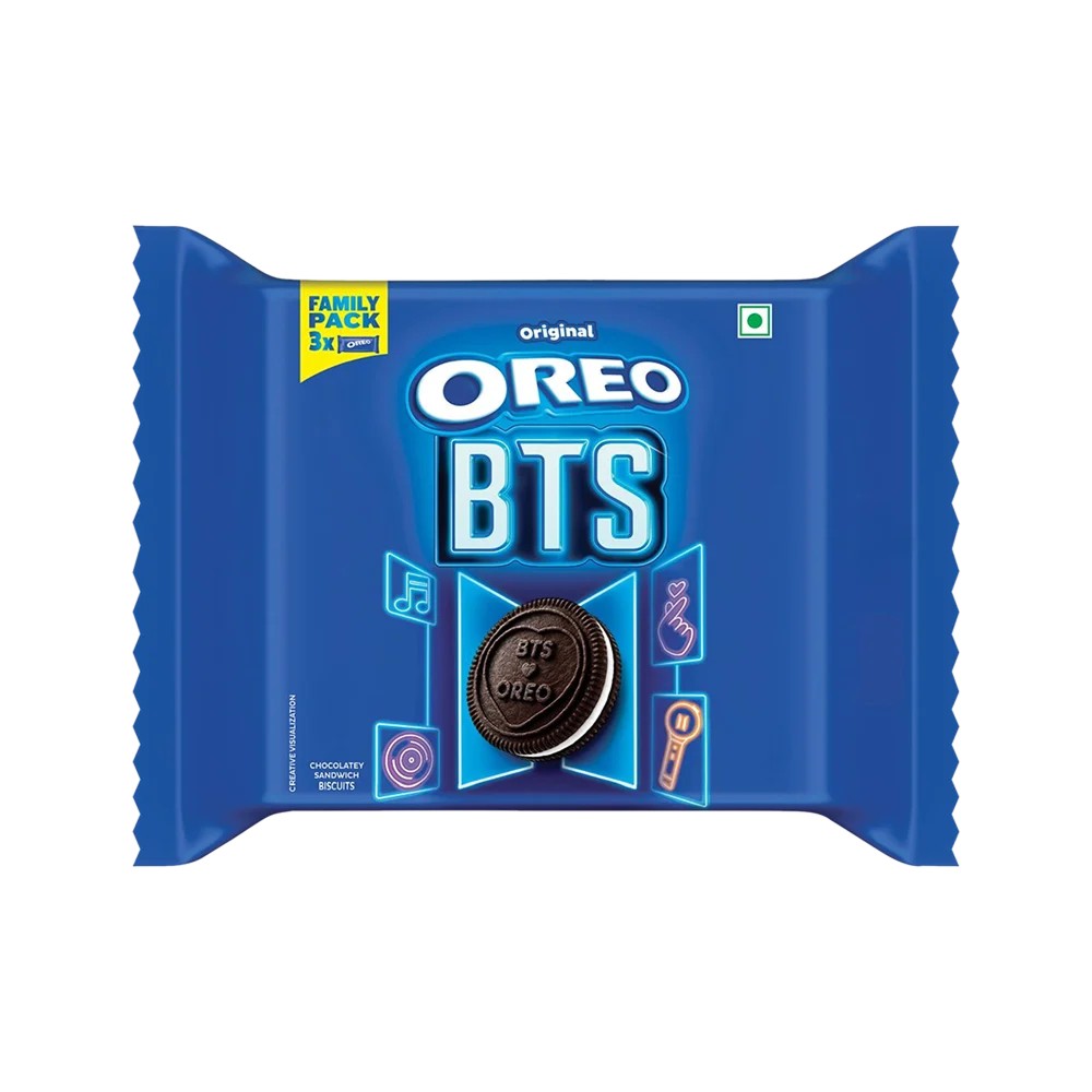 Oreo Vanilla Sandwich Cream Biscuits Family Pack