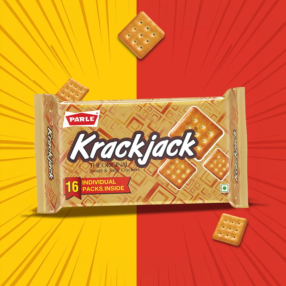 Parle Krackjack Original Sweet & Salty Biscuits (700 g)