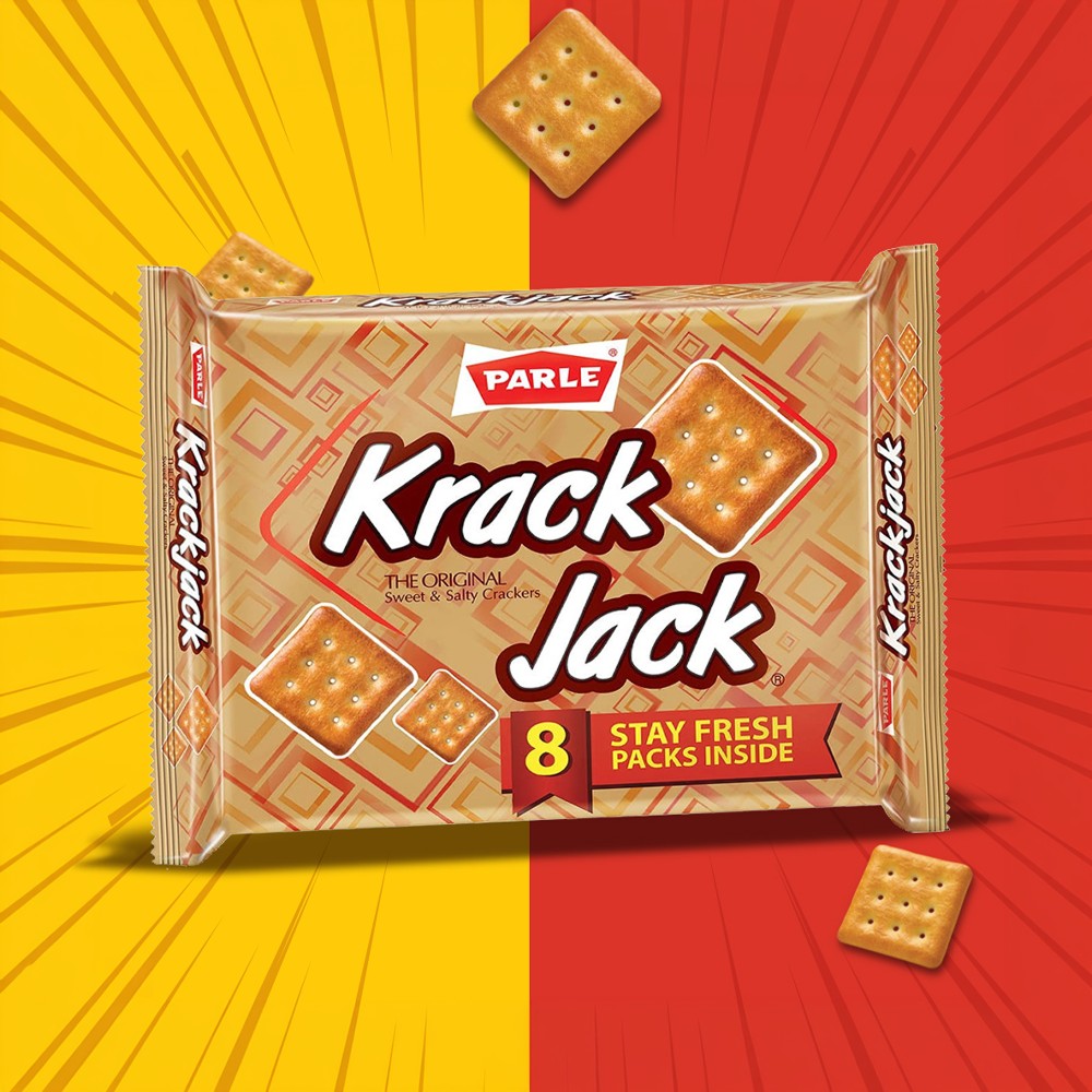 Parle Krackjack Original Sweet & Salty Biscuits