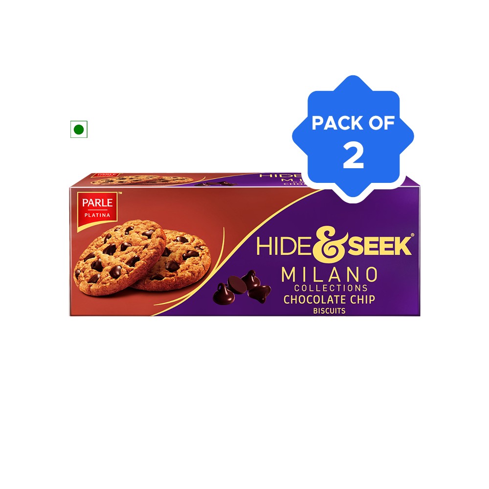 Parle Milano Hide & Seek Milano Choco Chip Biscuit