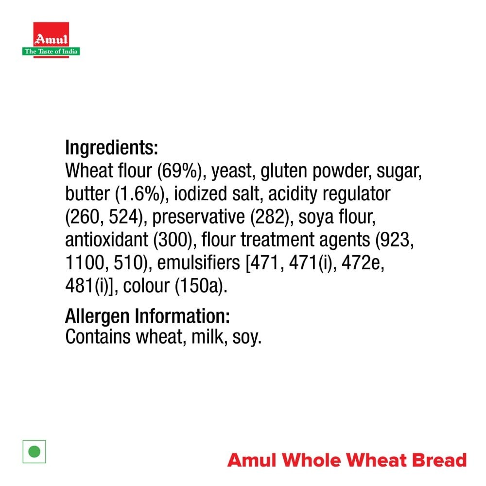 Amul Butter Whole Wheat Bread