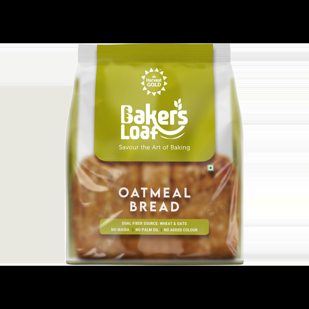 Baker's Loaf Zero Maida Oatmeal Multigrain Bread by Harvest Gold