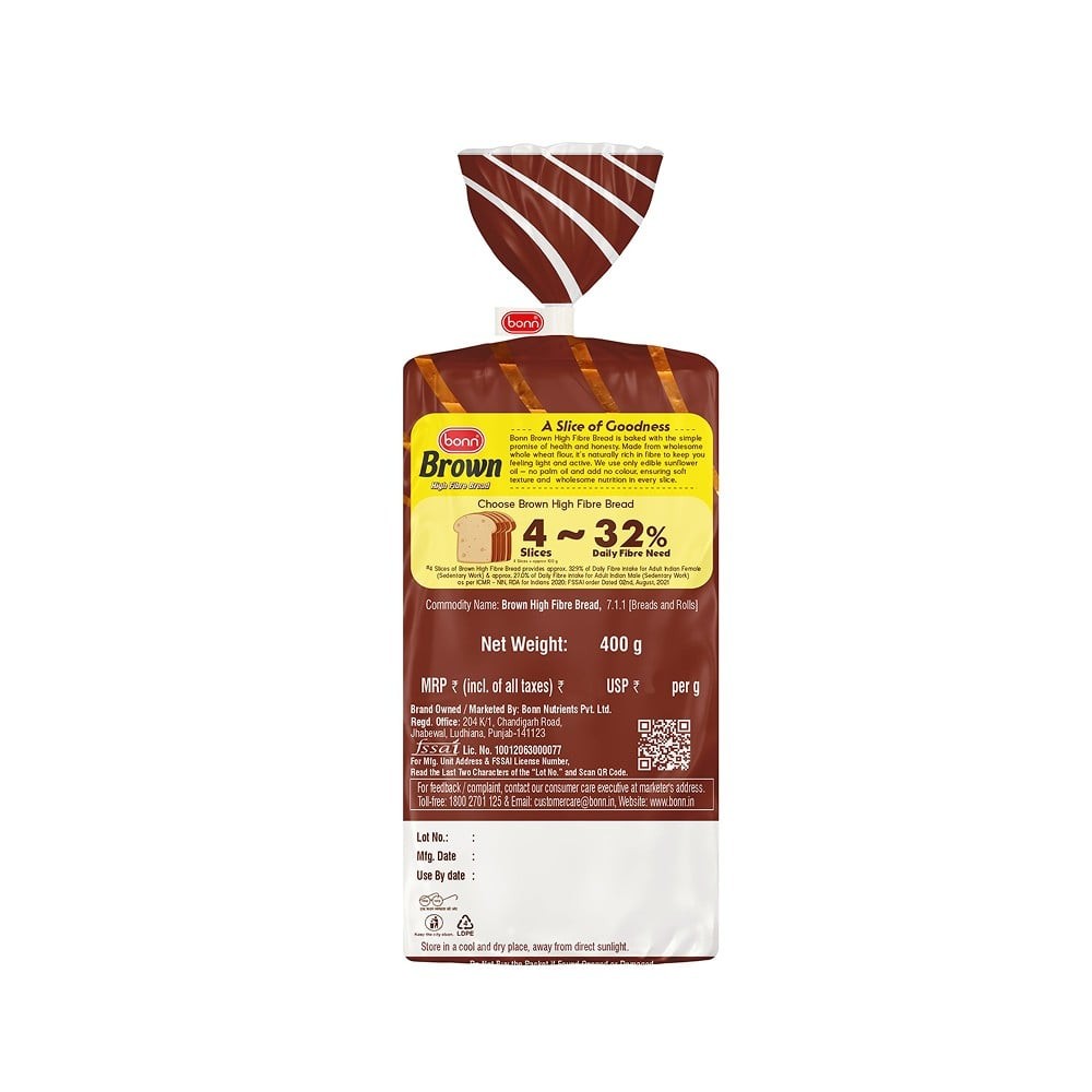 Bonn High Fibre Brown Bread