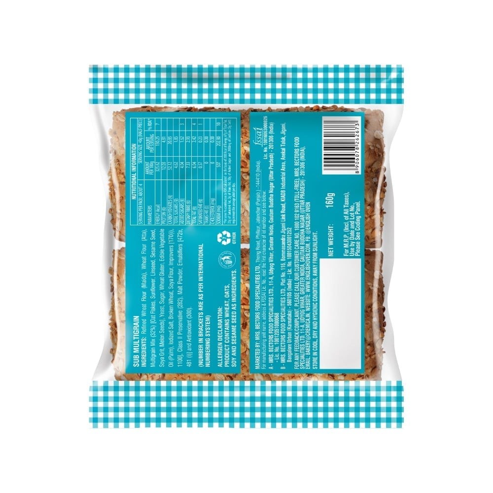 English Oven Multigrain Sub Bread