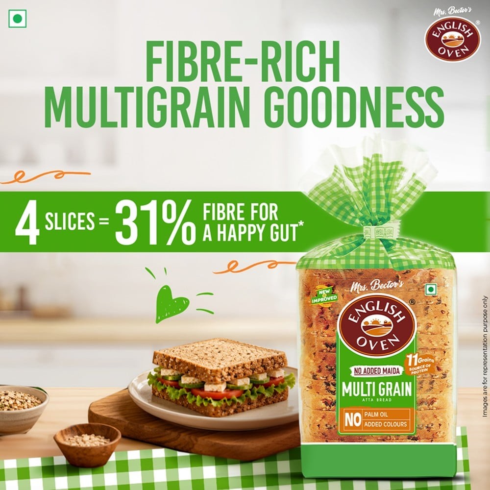 English Oven Zero Maida Multigrain Bread