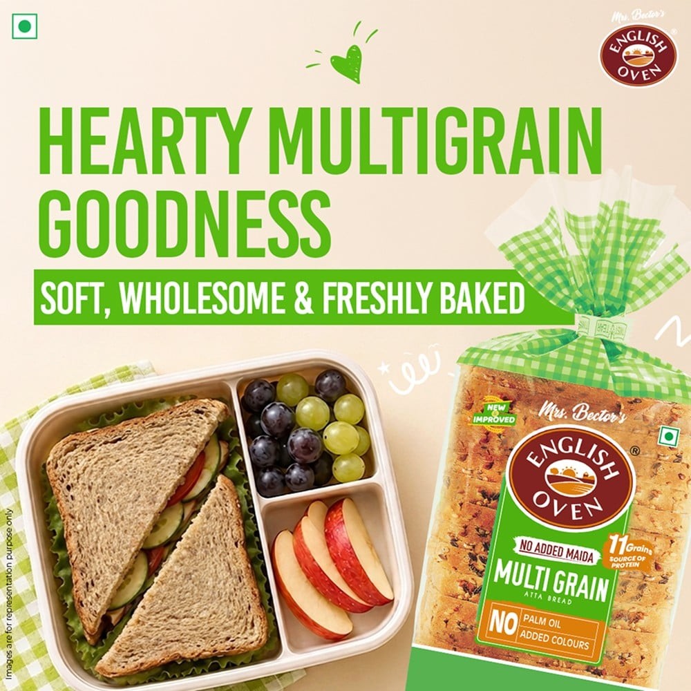 English Oven Zero Maida Multigrain Bread