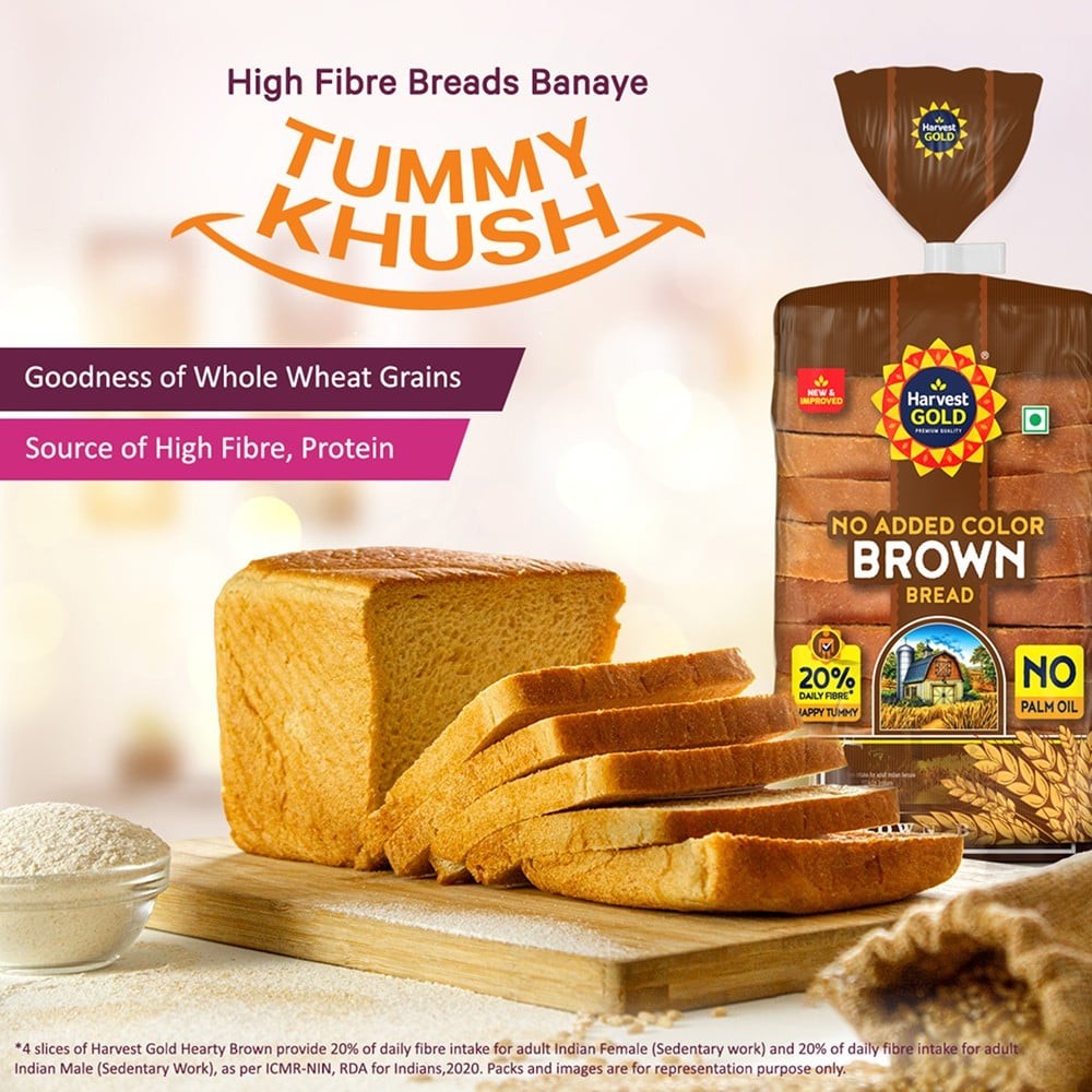 Harvest Gold Hearty Brown Bread
