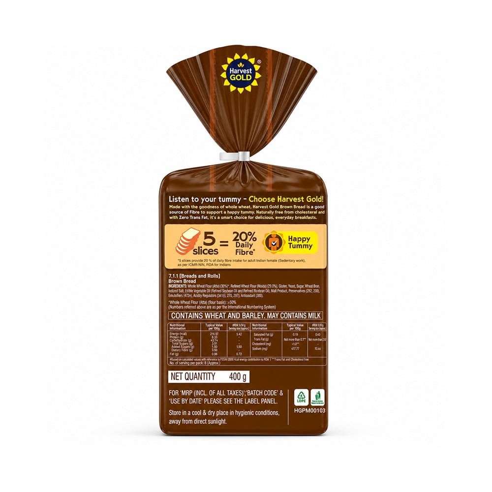 Harvest Gold Hearty Brown Bread