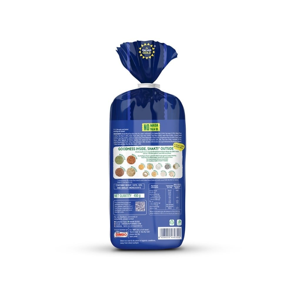 Harvest Gold Multigrain Bread