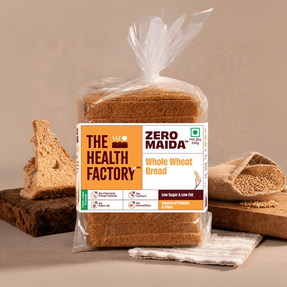 The Health Factory Zero Maida Whole Wheat Bread