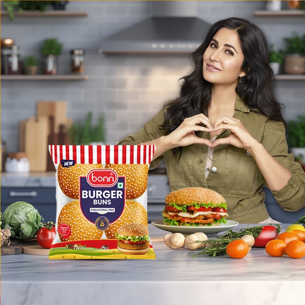 Bonn Sesame Burger Bun Bread