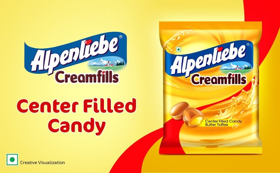 Alpenliebe Creamfills Center Filled Toffee