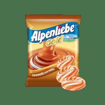 Alpenliebe Gold Caramel Candy (90 Pieces)