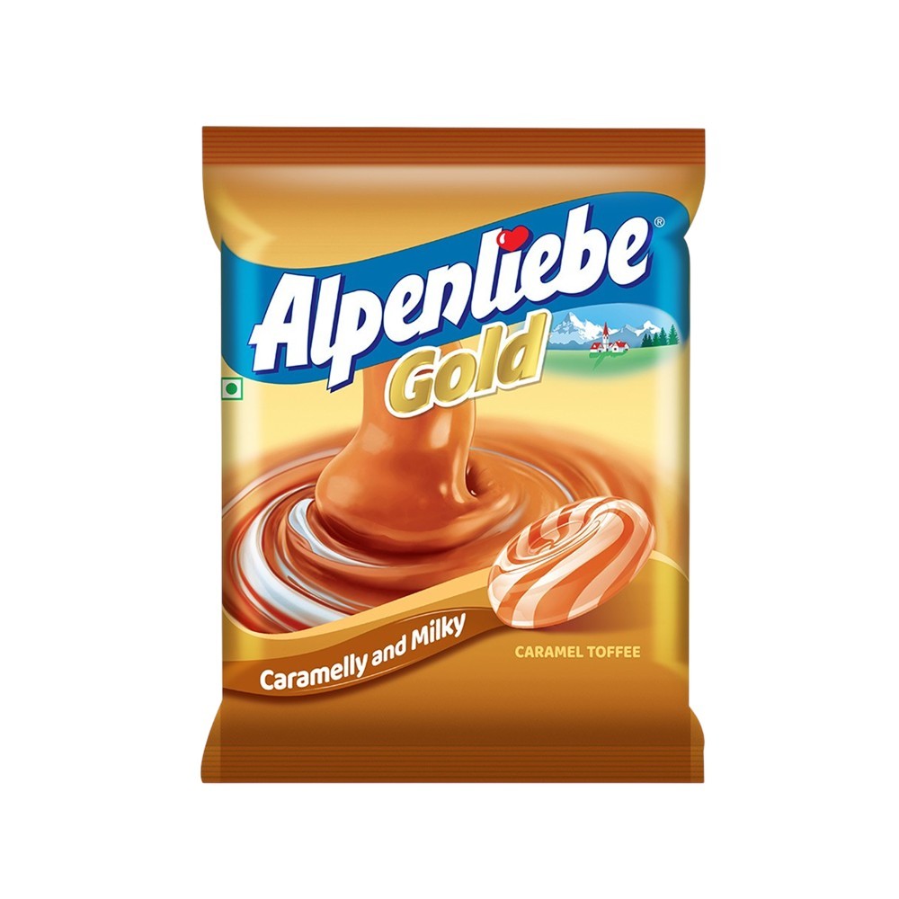 Alpenliebe Gold Caramel Candy (90 Pieces)