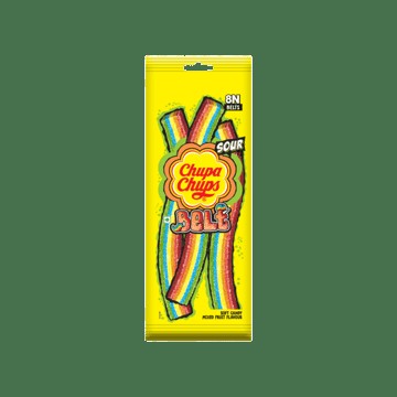 Chupa Chups Sour Belt Mixed Fruit Sour Candy