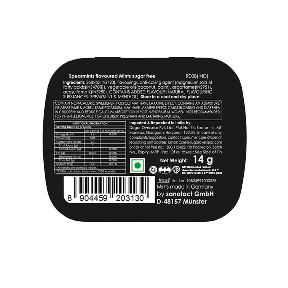 Impact DC Edition Batman Fresh Mint Candies