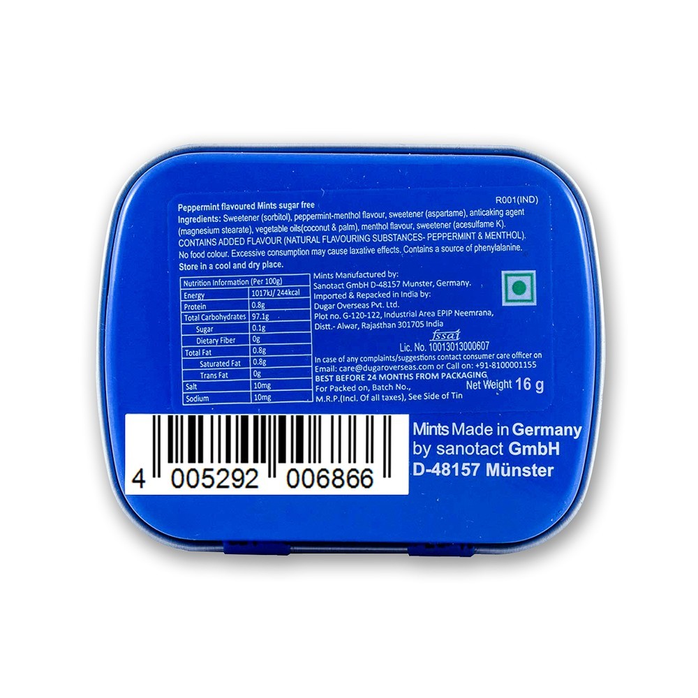 Impact Sugar Free Mint Candies (Ice Mints)
