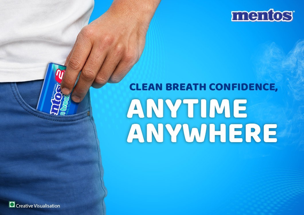 Mentos Clean Breath Mint Candies