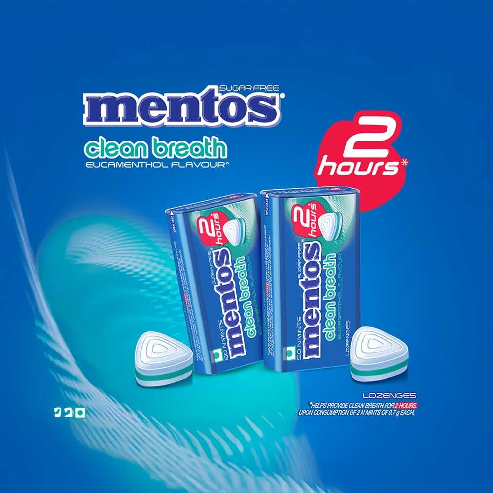 Mentos Clean Breath Mint Candies