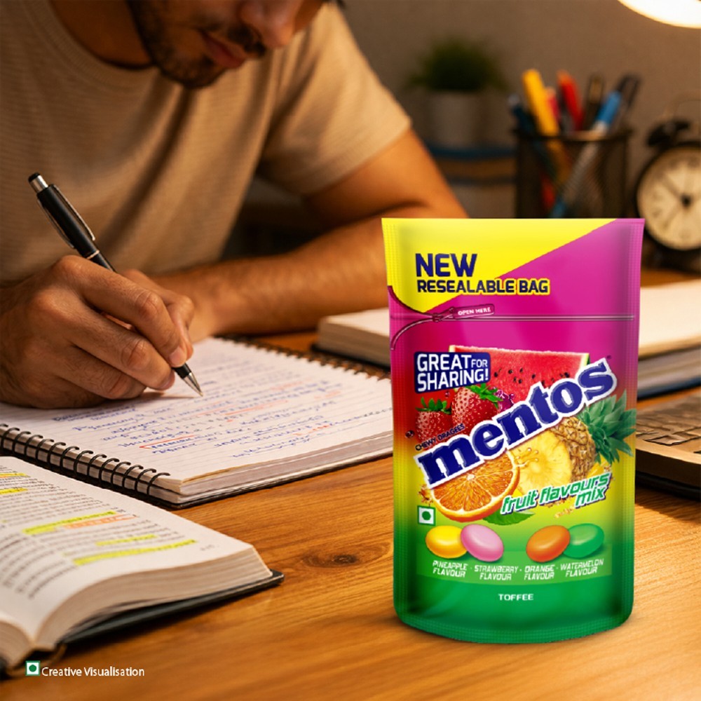Mentos Rainbow Chewy Assorted Toffee