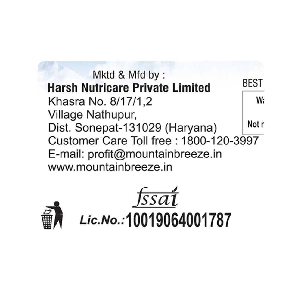 Mountain Breeze Sugar - Free Coolmint Breath Strips