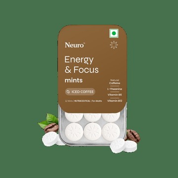 NeuroGum Energy & Focus Iced Coffee Mint Candies