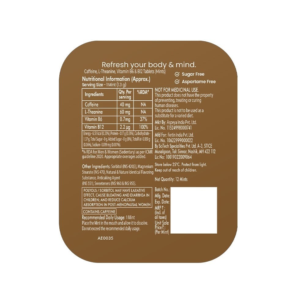 NeuroGum Energy & Focus Iced Coffee Mint Candies