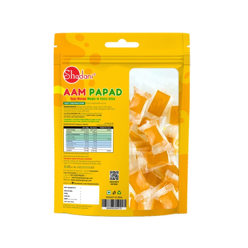 Shadani Aam-Papad Candies
