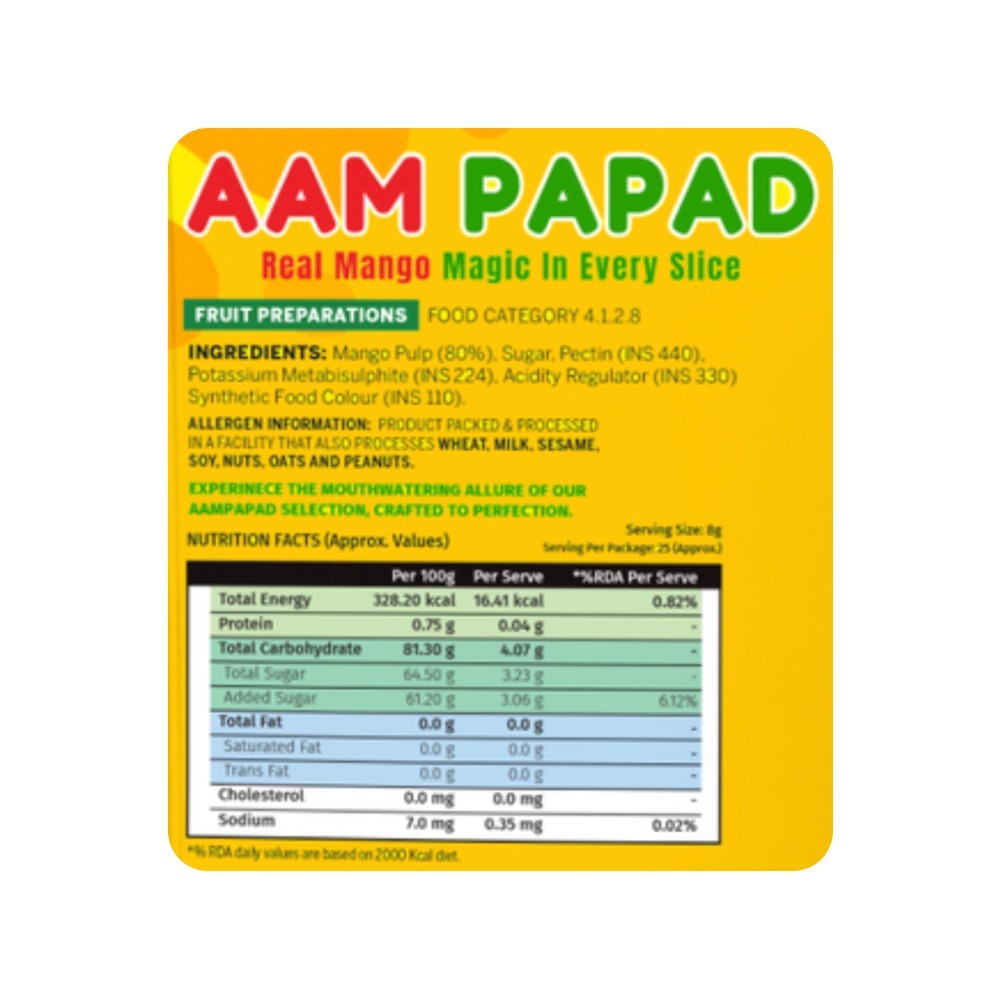 Shadani Aam-Papad Candies