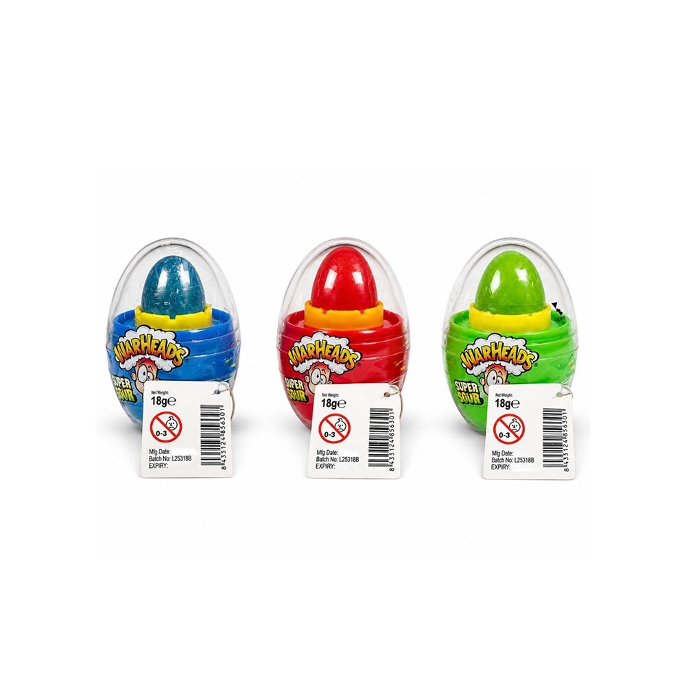 Warheads Super Sour Eggo Lollipop