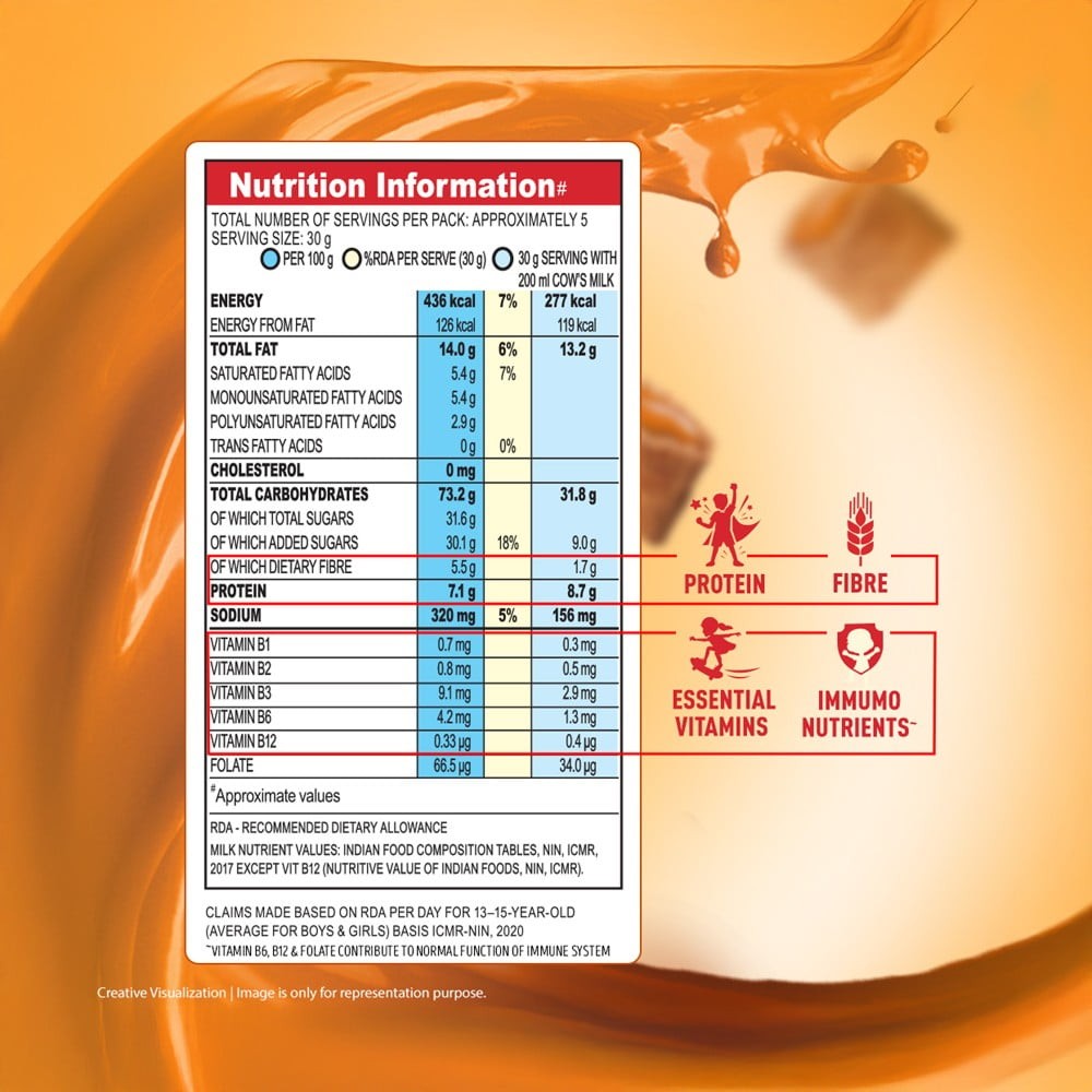 Kellogg's Choco Fills Kids Cereal (Caramel Flavour)