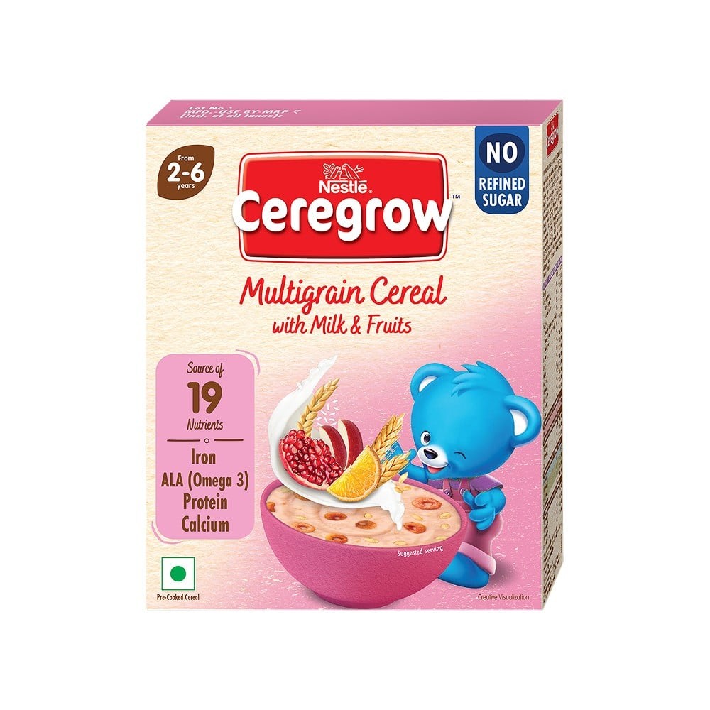 Nestle Ceregrow No Refined Sugar Multigrain Cereal
