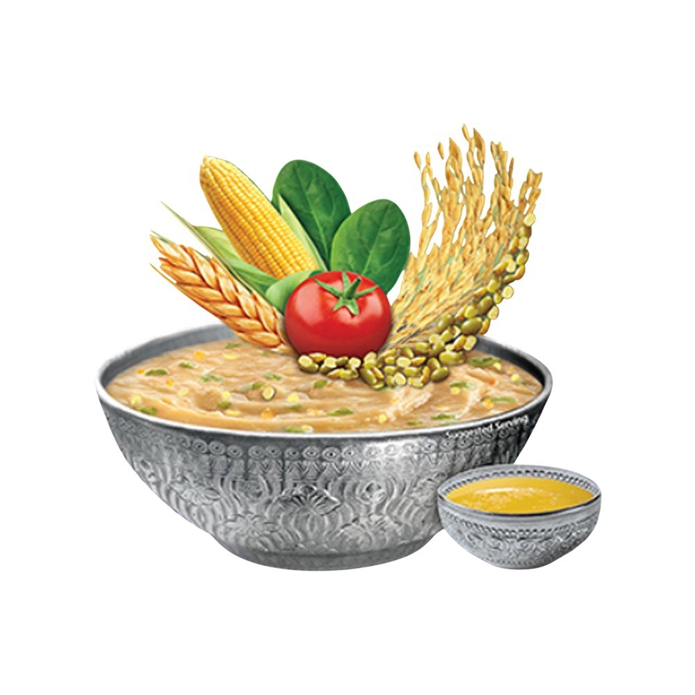 Nestle Cerelac Khichdi with Vegetables & Ghee Baby Cereal (No Refined Sugar, 8 to 24 Months)