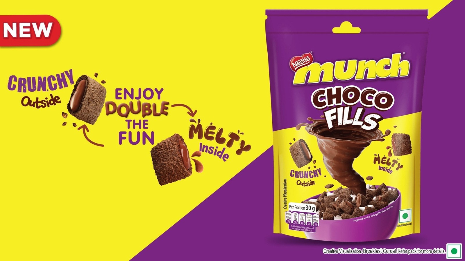 Nestle Munch Choco Fills Cereal