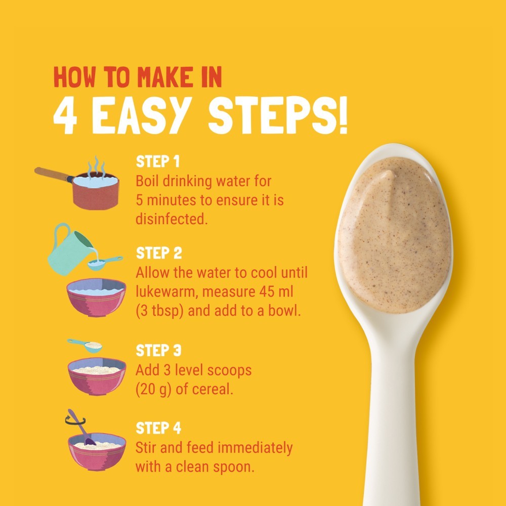 Slurrp Farm Ragi, Rice & Mango Baby Cereal