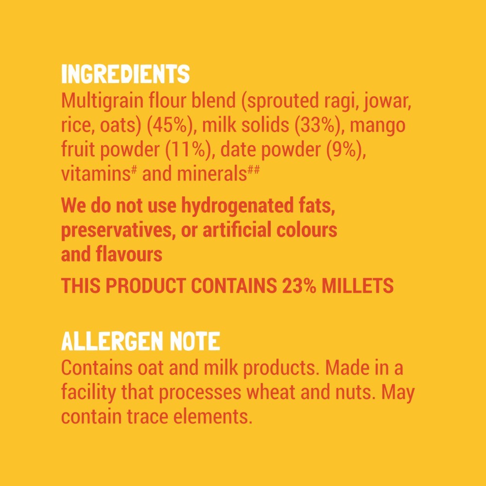 Slurrp Farm Ragi, Rice & Mango Baby Cereal