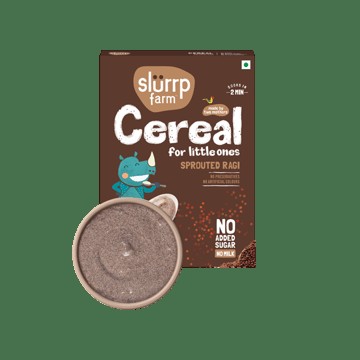 Slurrp Farm Sprouted Ragi Powder Baby Cereal