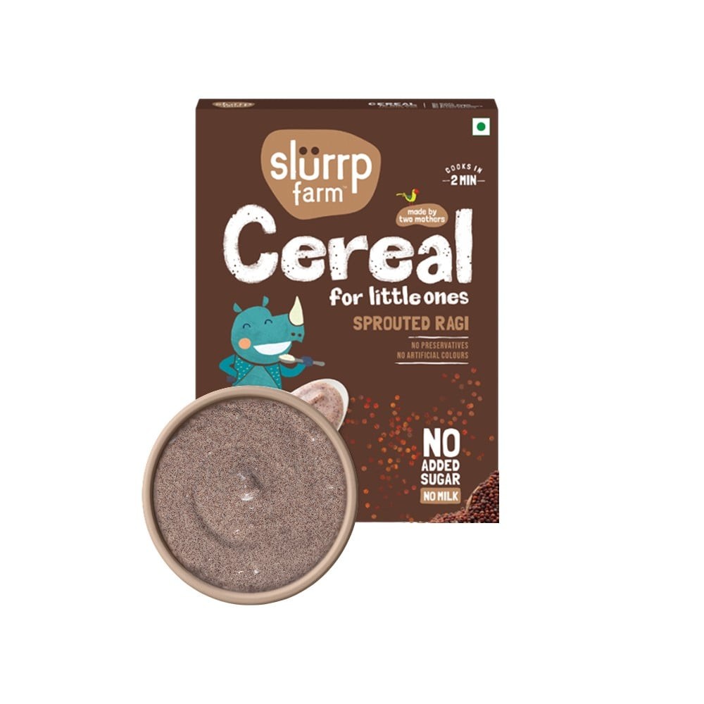 Slurrp Farm Sprouted Ragi Powder Baby Cereal