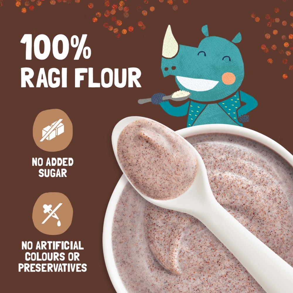 Slurrp Farm Sprouted Ragi Powder Baby Cereal