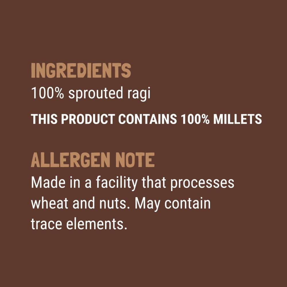Slurrp Farm Sprouted Ragi Powder Baby Cereal