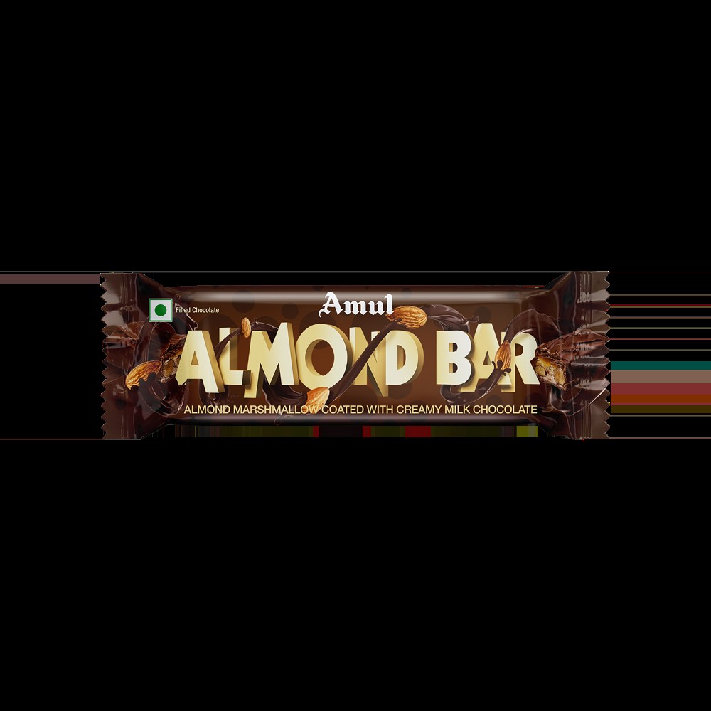 Amul Almondbar Milk Chocolate Bar