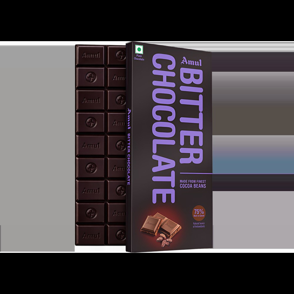 Amul Bitter Dark Chocolate Bar