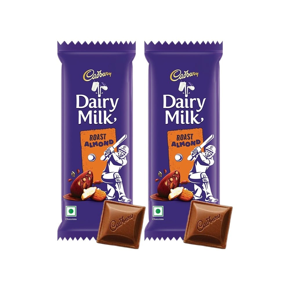 Cadbury Dairy Milk Roast Almond Milk Chocolate Bar
