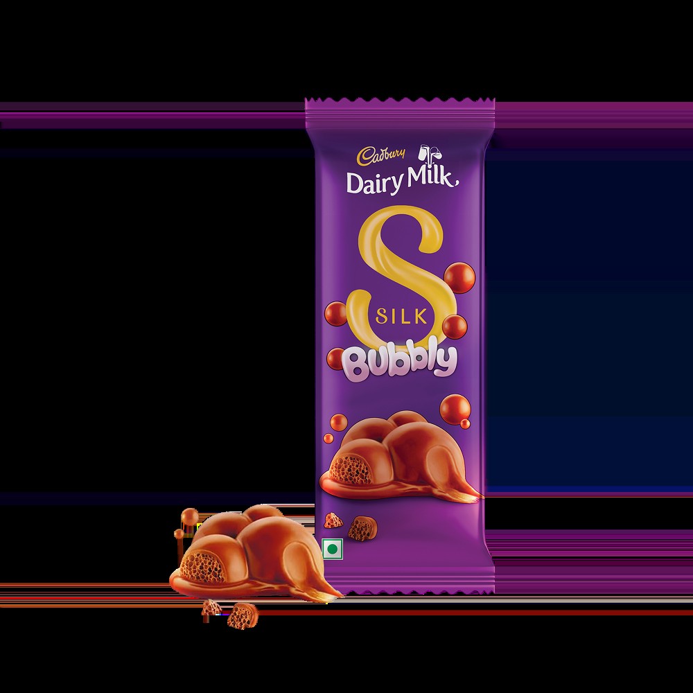Cadbury Dairy Milk Silk Bubbly Milk Chocolate Bar
