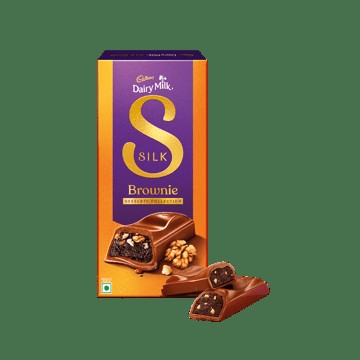 Cadbury Dairy Milk Silk Desserts Brownie Milk Chocolate Bar