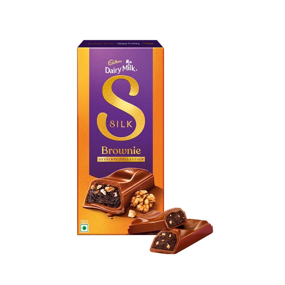 Cadbury Dairy Milk Silk Desserts Brownie Milk Chocolate Bar
