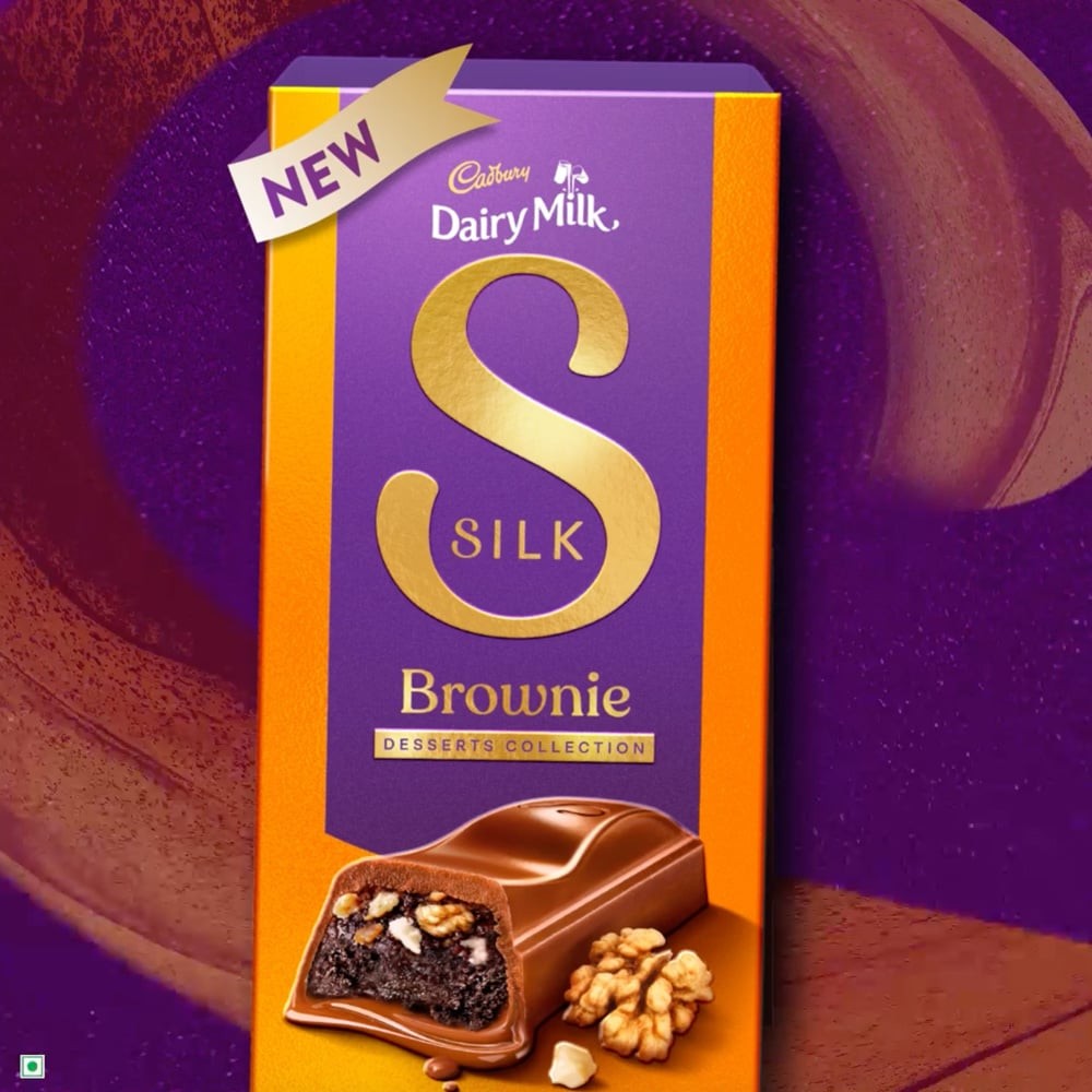 Cadbury Dairy Milk Silk Desserts Brownie Milk Chocolate Bar