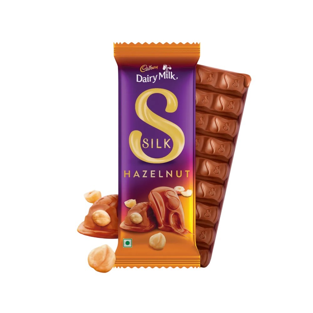 Cadbury Dairy Milk Silk Hazelnut Small Milk Chocolate Bar