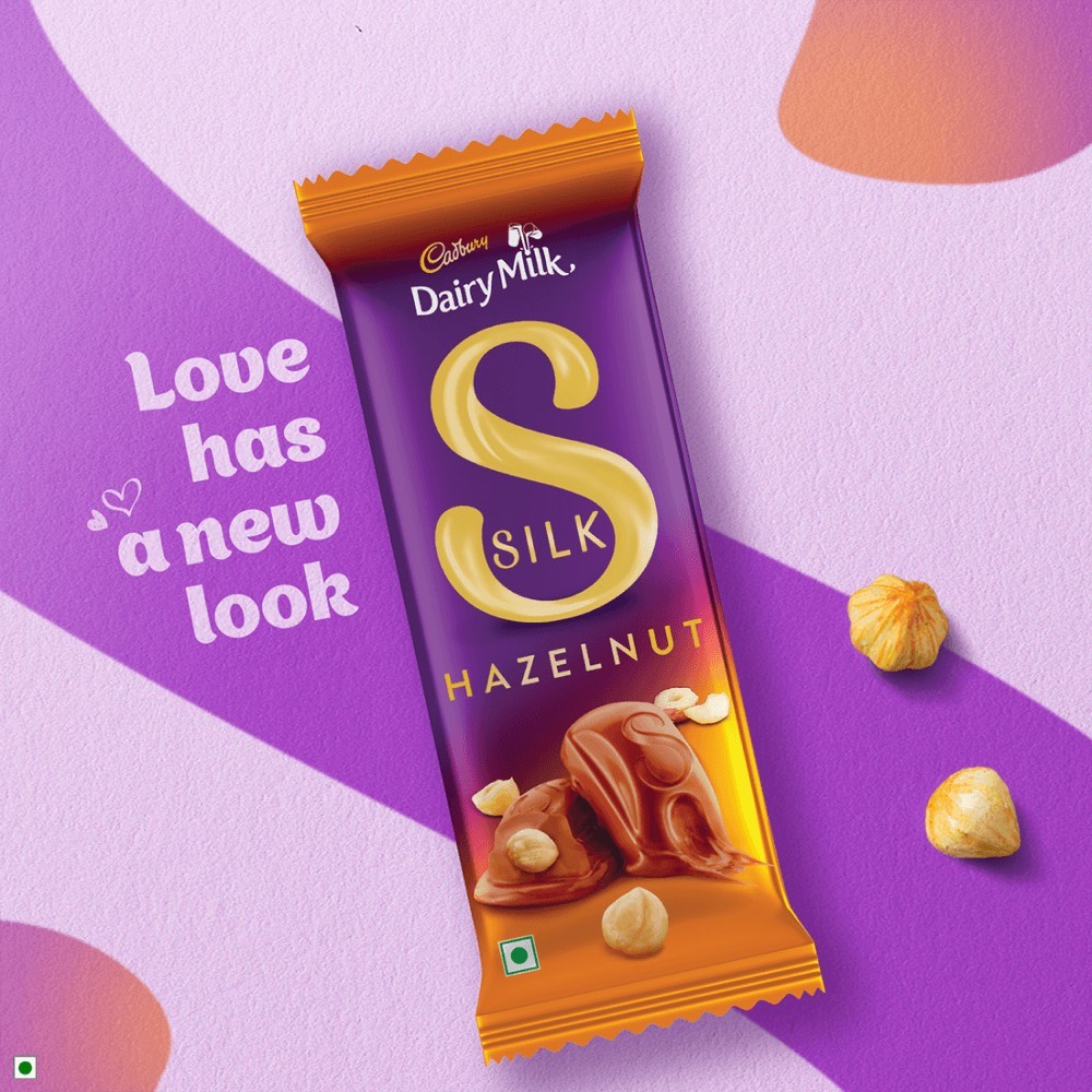 Cadbury Dairy Milk Silk Hazelnut Small Milk Chocolate Bar